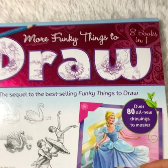 Hinkler More Funky Ways to Draw & You Can Draw Instruction Book Set - Picture 3 of 15
